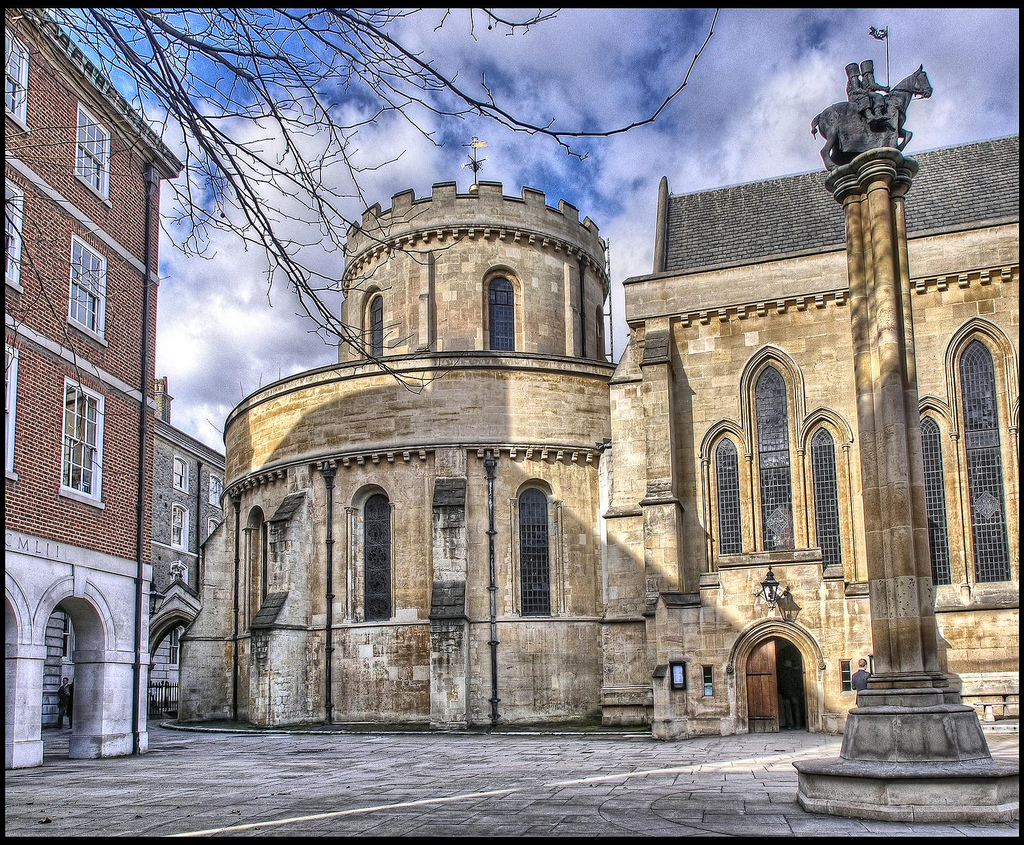 Biserica Temple Church Obiective Turistice Anglia Londra Deștepțiro