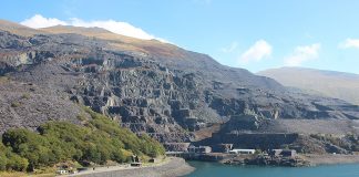 Carierele de ardezie din Dinorwic