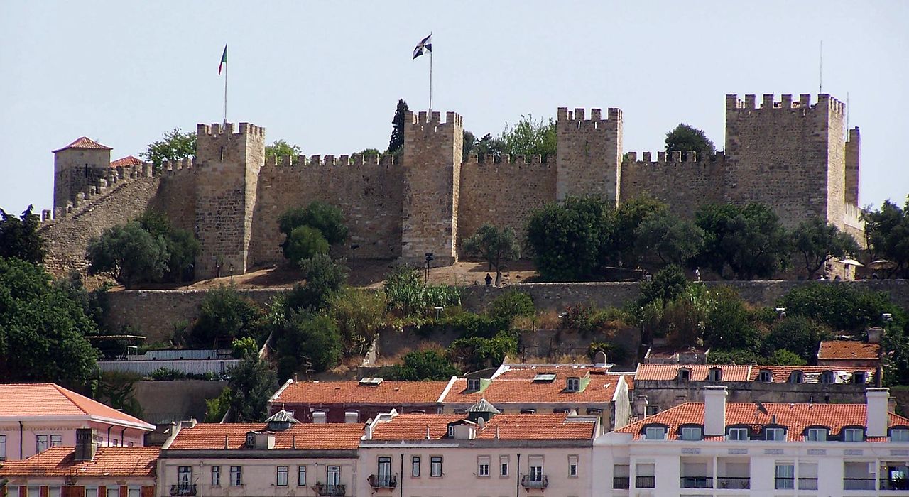 Castelo de Sao Jorge din Lisabona