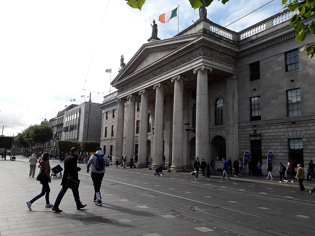 Cladirea Postei Centrale din Dublin Cladirea Postei Centrale din Dublin