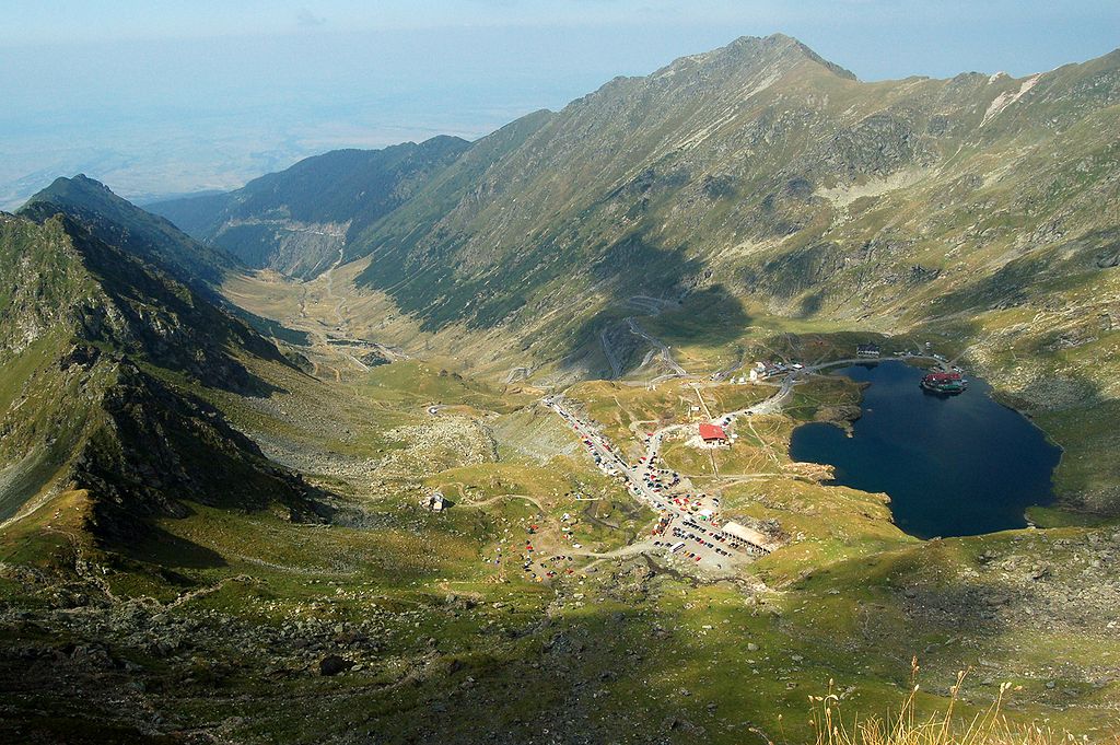 Lacul Balea panorama