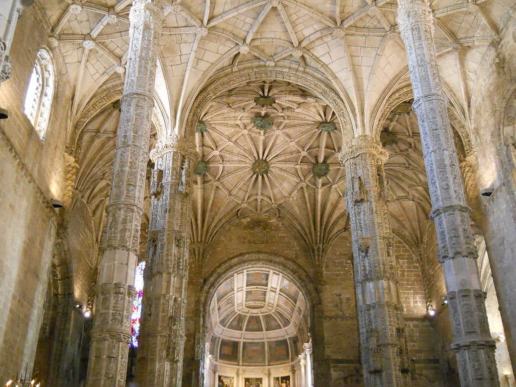 Manastirea Jeronimos tavan