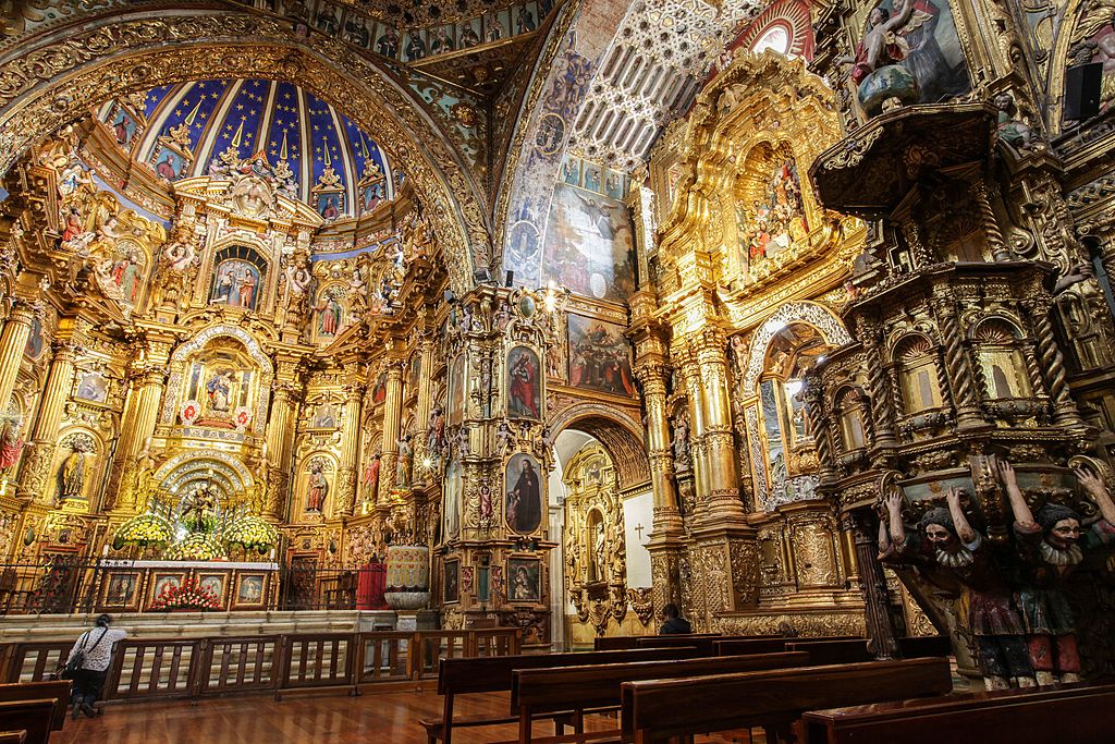 Manastirea San Francisco din Quito11