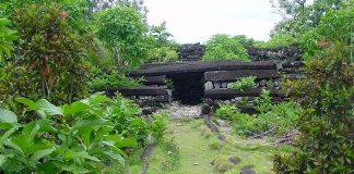 Nan Madol de pe insula Pohnpei