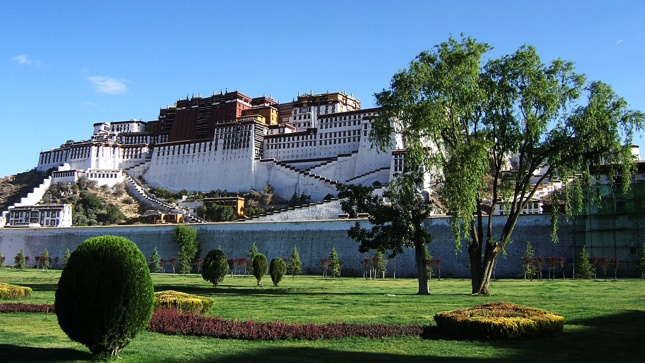 Palatul Potala din Tibet11