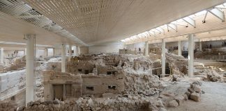 Situl arheologic Akrotiri: Obiective turistice Grecia – Thera Situl arheologic Akrotiri