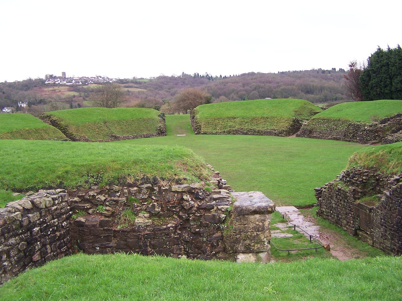 Situl roman Caerleon1