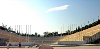 Stadionul Olimpic din 1896, simbolul renașterii jocurilor moderne Stadionul Olimpic 1896