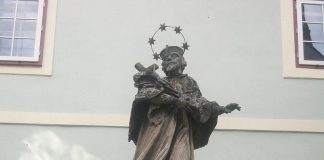 Statuia lui Ioan Nepomuk din Sibiu