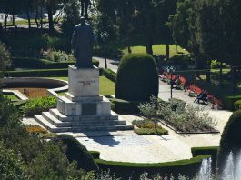 Statuia lui Vasile Lucaciu din Satu Mare