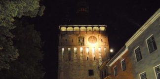 Plimbare nocturnă prin centrul Sighișoarei
