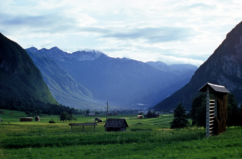 panorama munti Slovenia