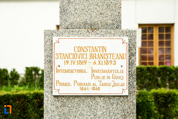placuta-de-la-bustul-lui-constantin-stanciovici-branisteanu-din-targu-jiu-judetul-gorj.jpg
