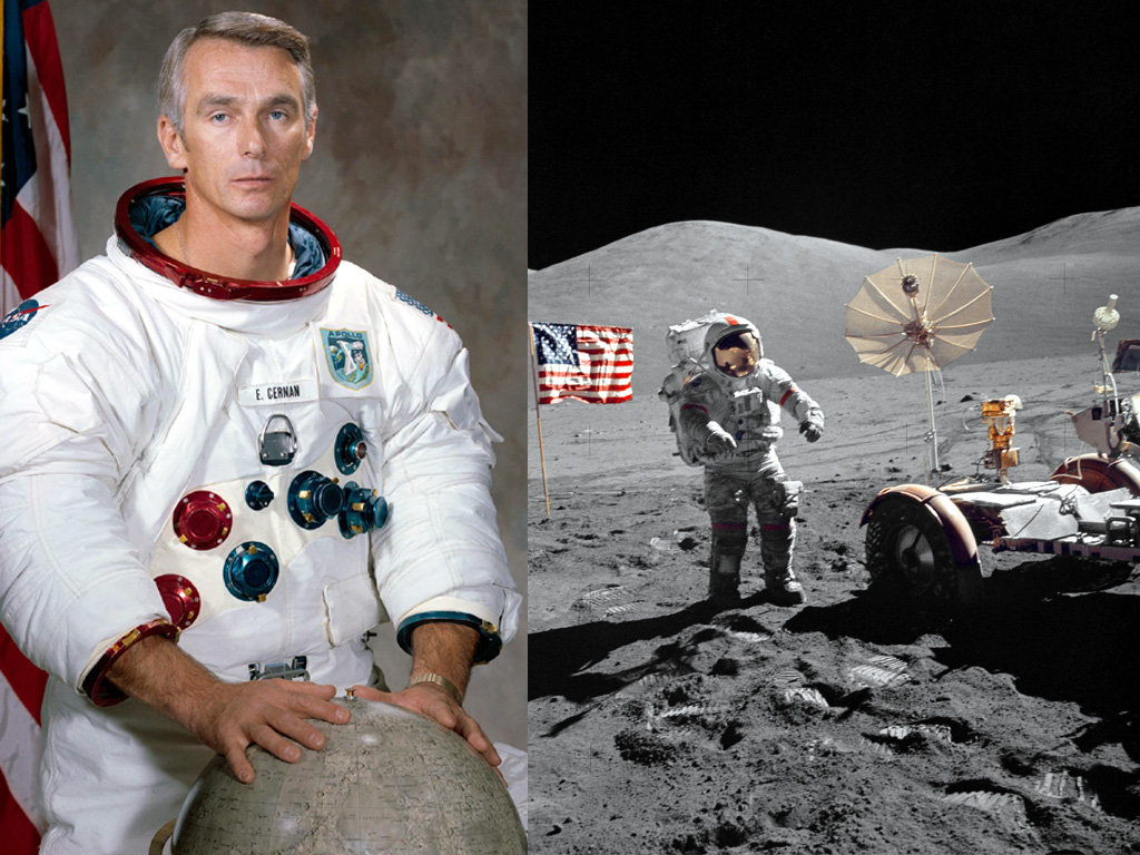 Eugene Cernan, ultimul om care a fost pe Luna