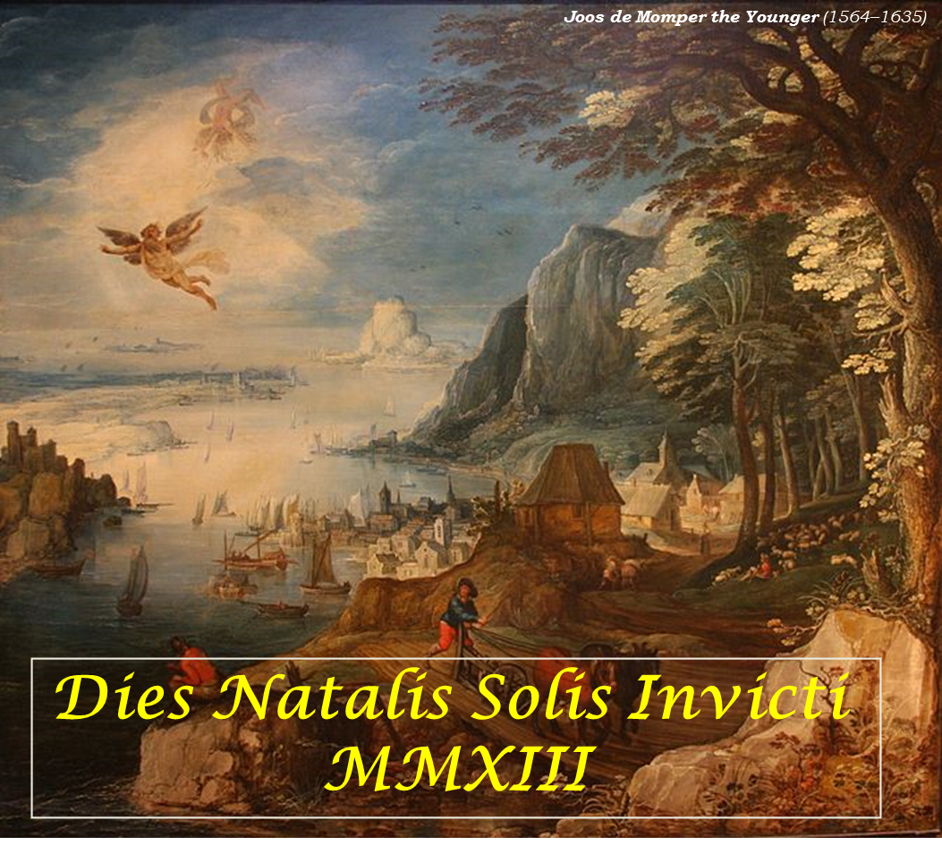 Crăciunul în mitologie, filosofie, religie - Dies natales Solis Invicti