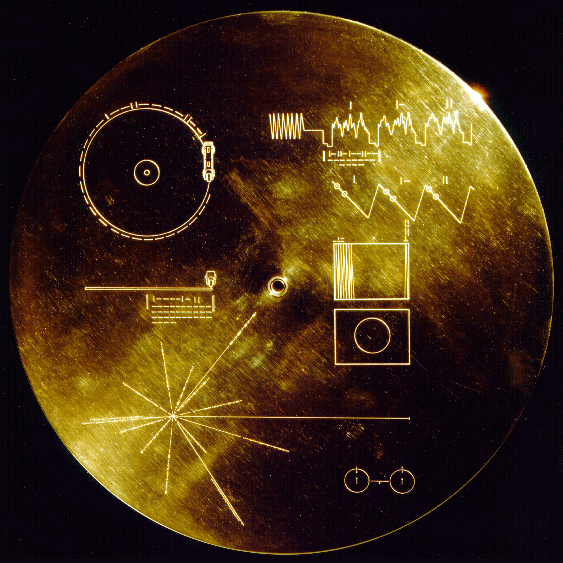 Discul aurit de pe Voyager, Golden Record Voyager