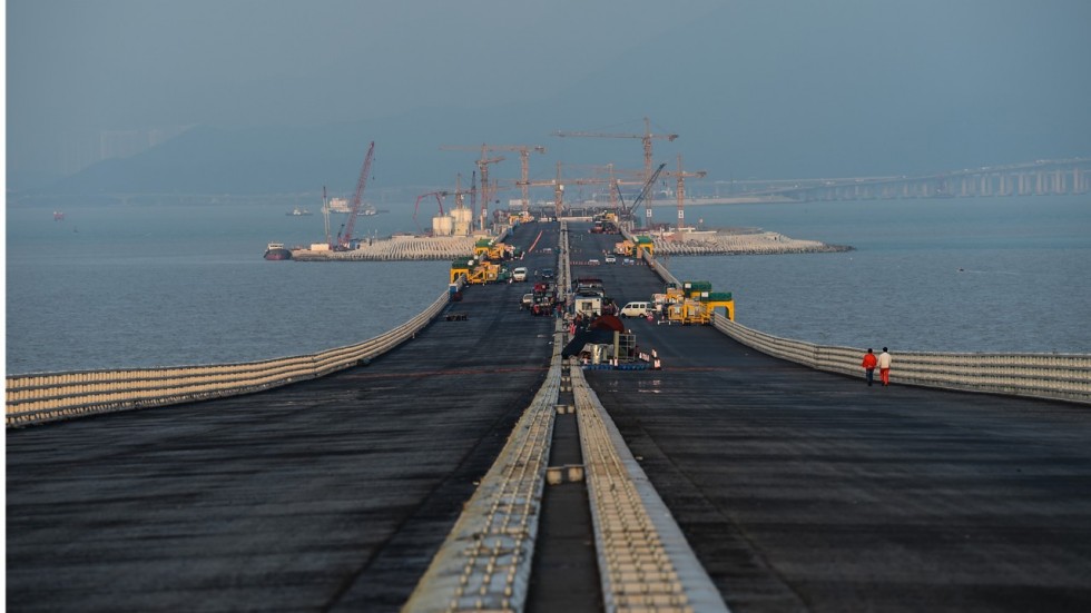 Cel mai lung pod maritim din lume, Hong Kong, Macao, Zhuhai