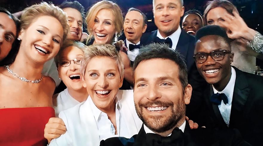 Selfie Premiile Oscar 2014