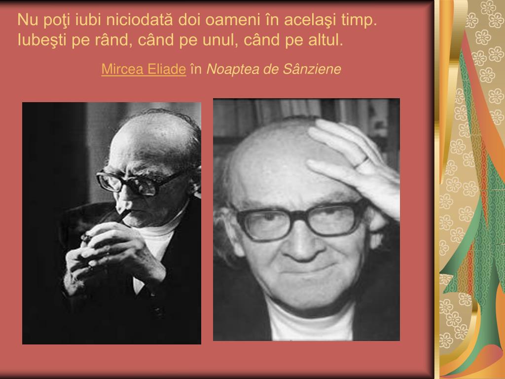 Mircea Eliade, Noaptea de Sânziene