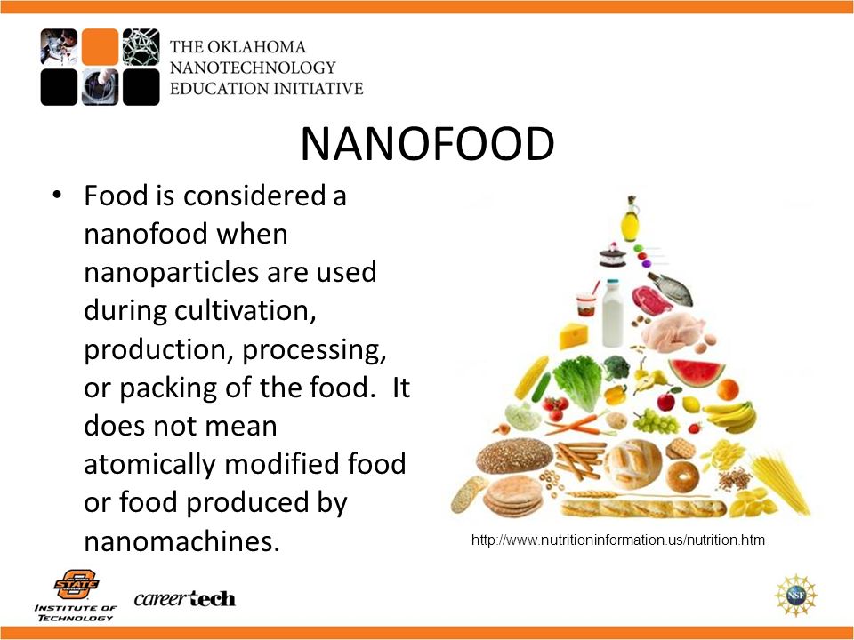 Hrana viitorului, Nano- alimentatie