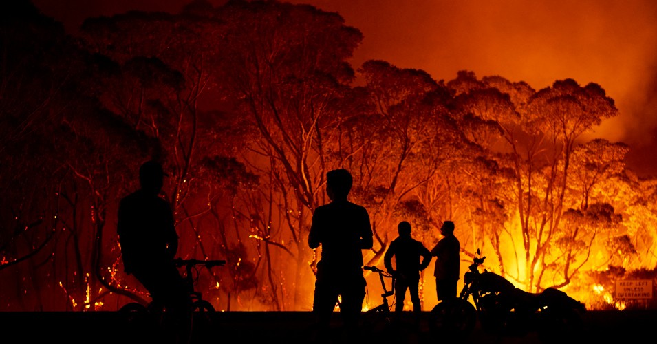 Incendiile din Australia si comportamentul uman, Sursa Common Dreams