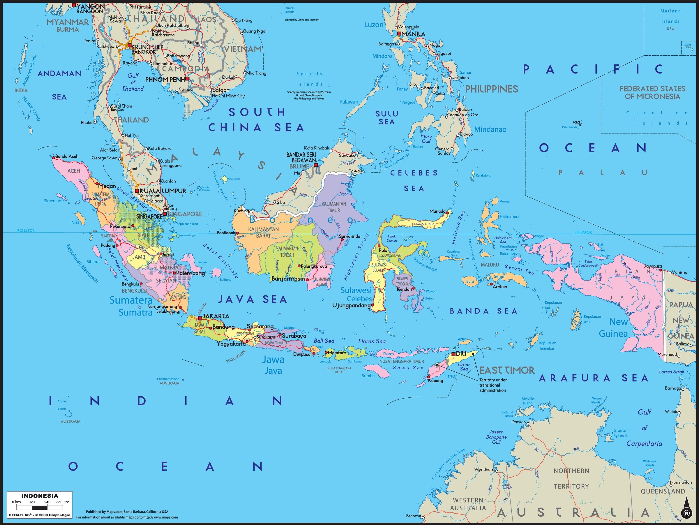 Cel mai puternic zgomot auzit vreodată pe Terra, Arhipelagul Indonezian