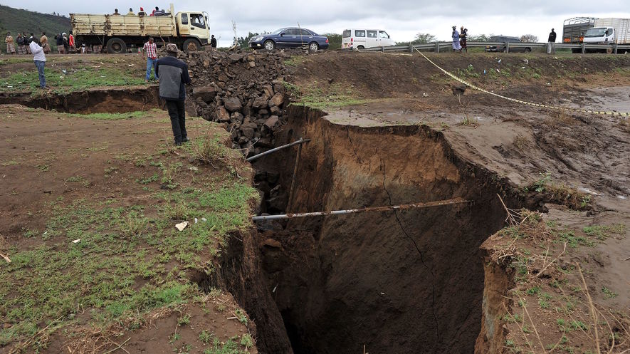 Kenya, Falii imense