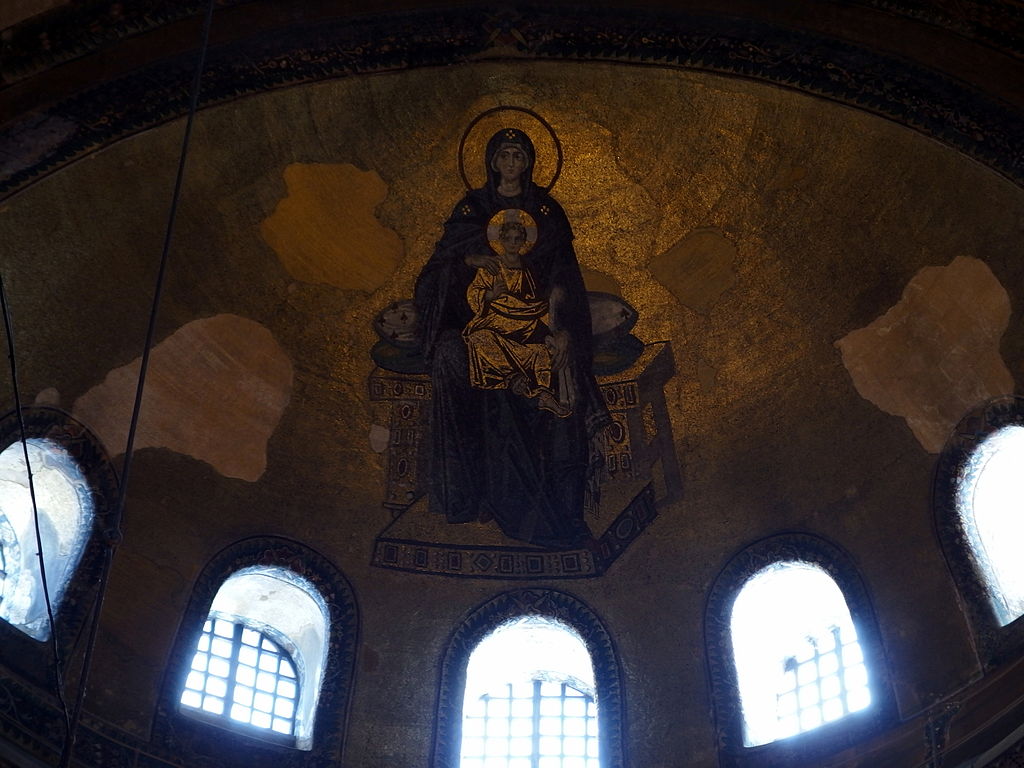 Hagia Sophia, mozaic interior