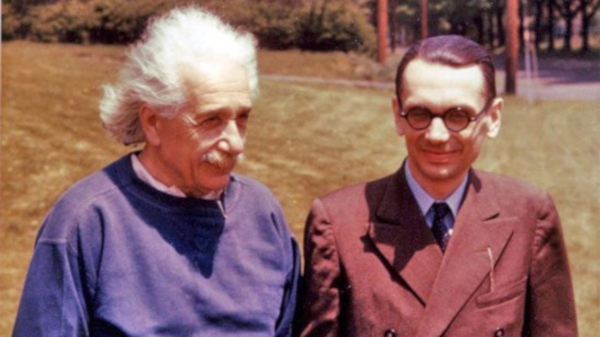 Albert Einstein si Kurt Godel