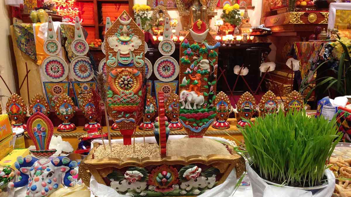 Sărbătoarea Anului Nou in Tibet