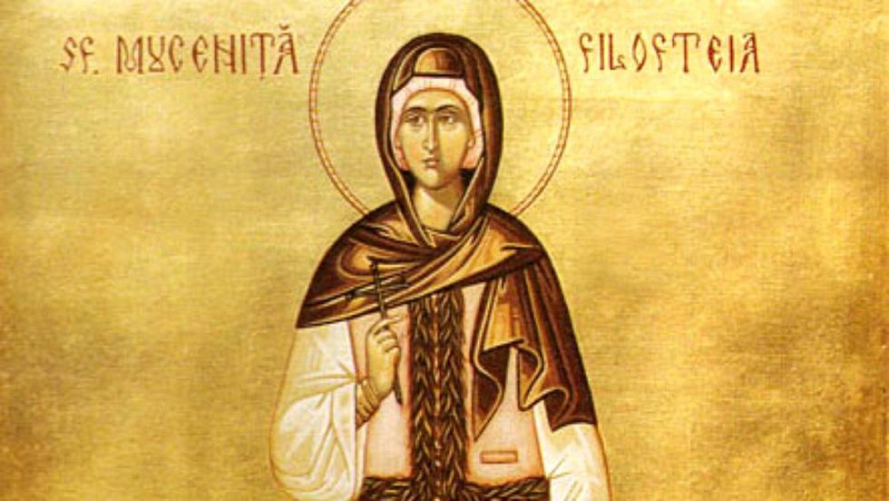 Sfânta Muceniţă Filofteia