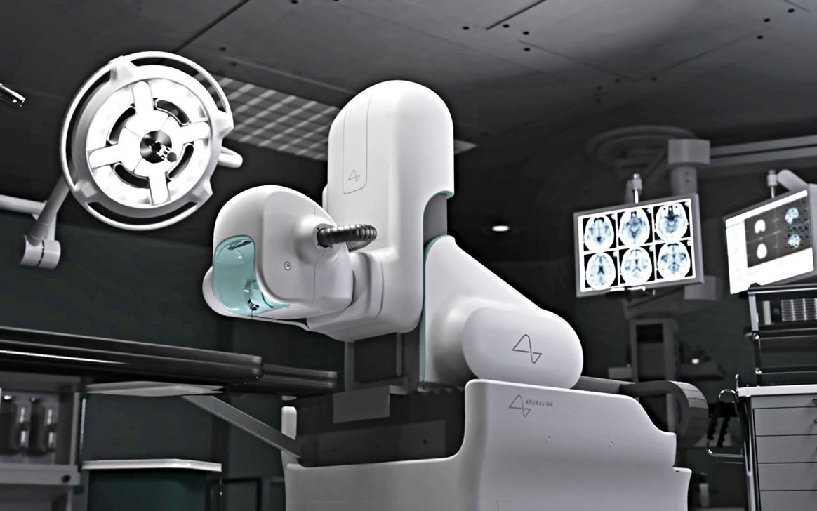 Neuralink, robot chirurgical
