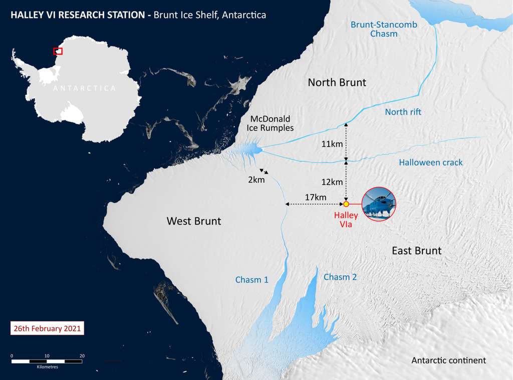 Un aisberg urias s-a desprins din Antarctica