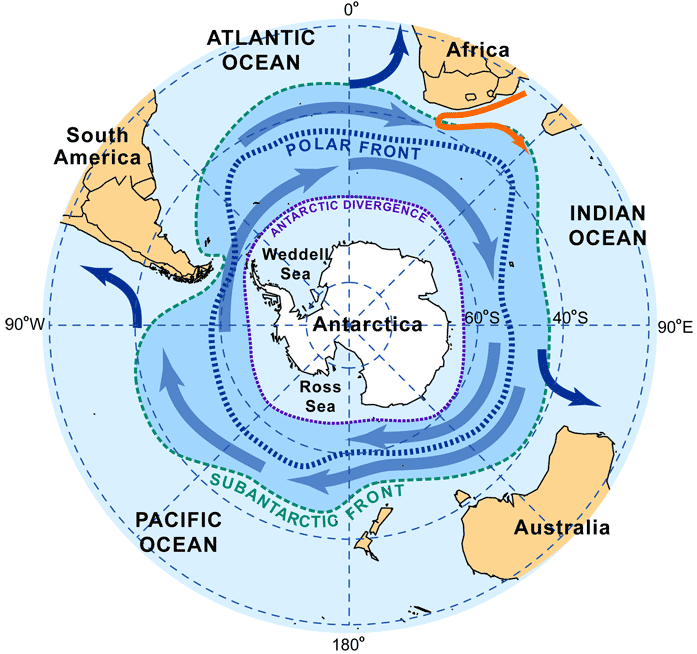 Oceanul Austral, al cincilea ocean de pe Terra
