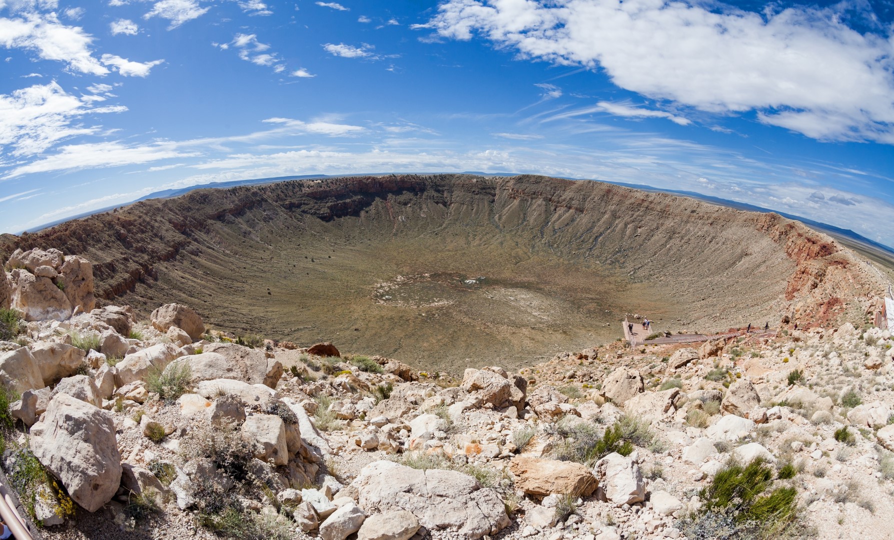 10 descoperiri ciudate făcute cu ajutorul Google Earth, Craterul Meteor