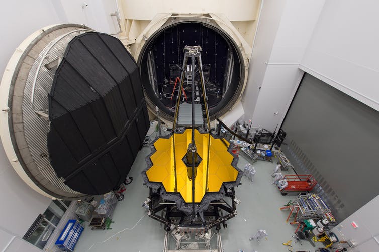 JWST si racheta de lansare