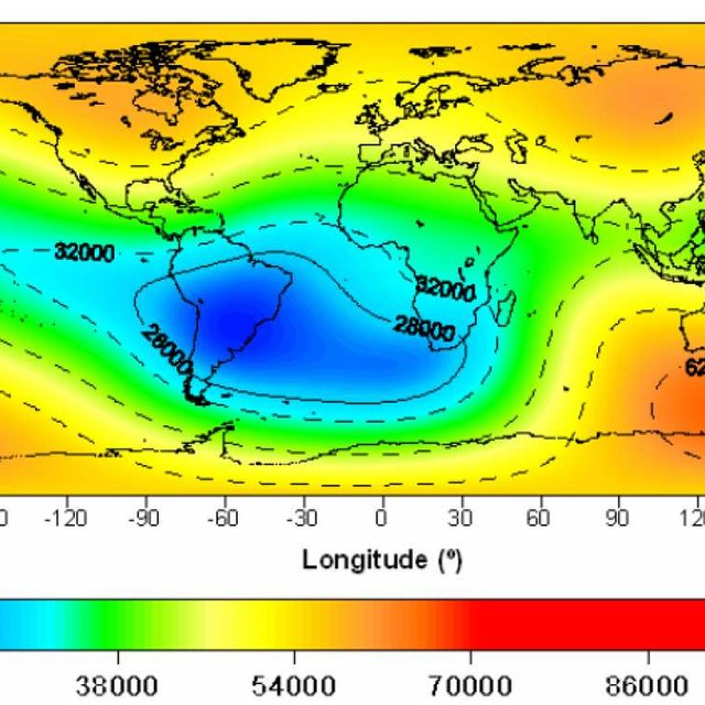 10 locuri enigmatice – Anomalia magnetică a Atlanticului de Sud