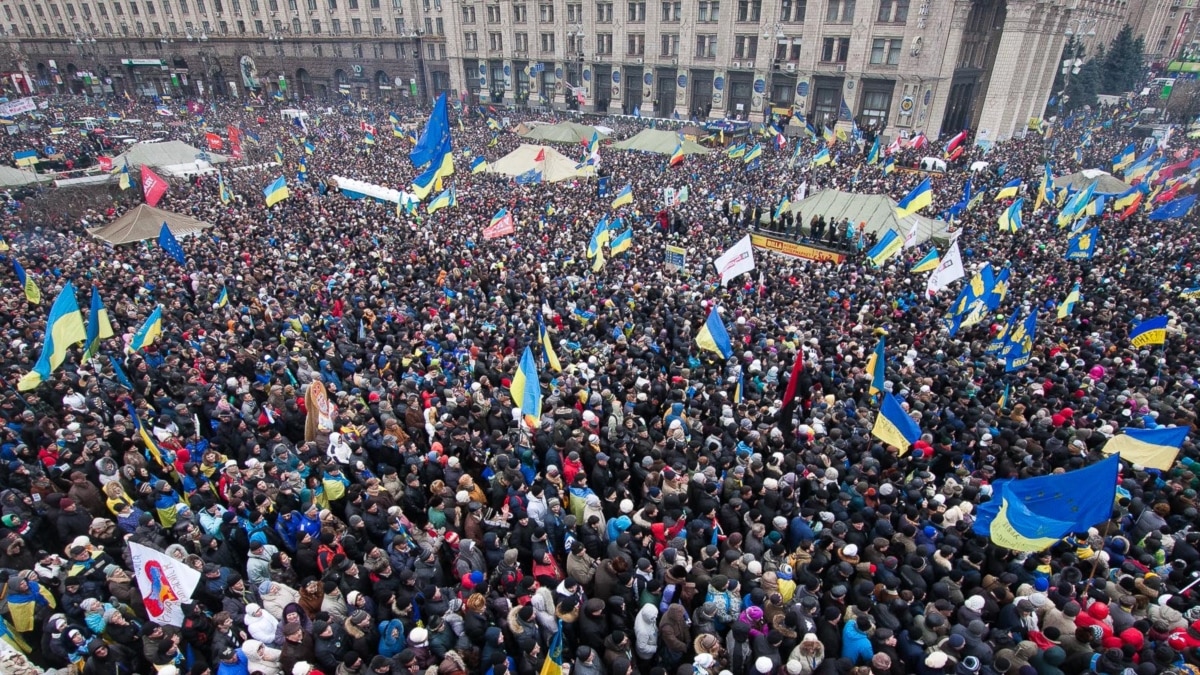 Miscarea Euromaidan, Kiev