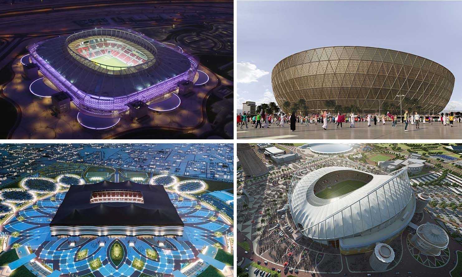 Qatar, stadioane, Sursa ArchDaily