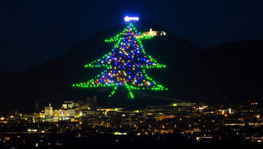 Cel mai inalt brad de Craciun, Ingino, Italia