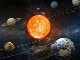 O aliniere planetară foarte rară