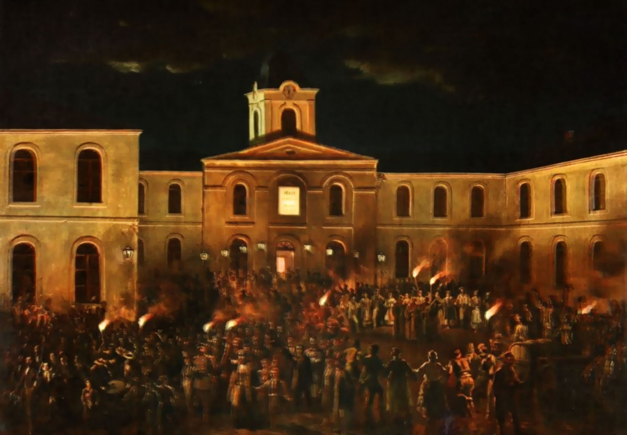 Unirea Principatelor Române, 24 ianuarie 1859, Theodor Aman, Hora Unirii