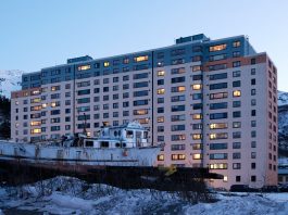 Whittier, Alaska, Begich Towers