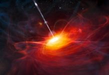 Cel mai strălucitor obiect cosmic, quasarul J0529-4351