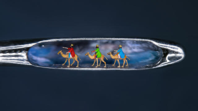 Sculptura miniaturală, Willard Wigan, Three Little Kings