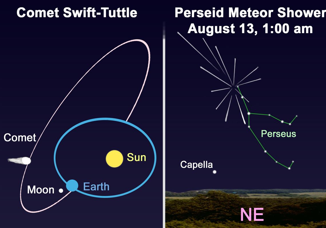 Cometa Swift-Tuttle, Perseidele