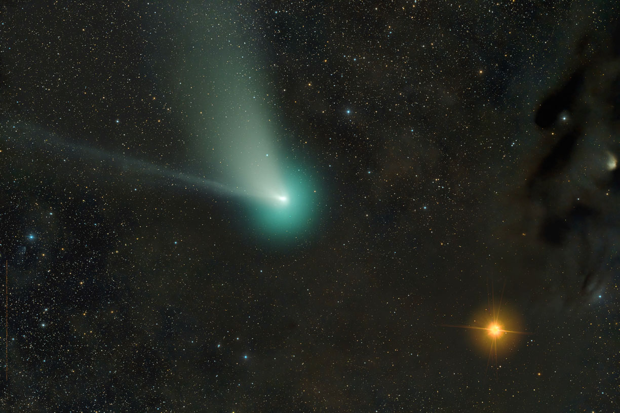 C2023 A3 Tsuchinshan-ATLAS, Cometa secolului, Sursa Sky and Telescope