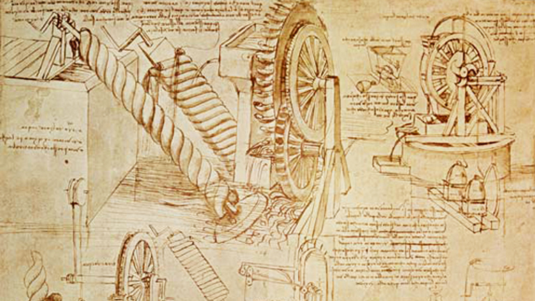 Leonardo da Vinci, Inventii, Sursa Museum of Science
