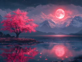 Luna roz din aprilie – cântecul tăcut al primăverii și o invitaţie la reînnoire, speranță și transformare Luna Roz